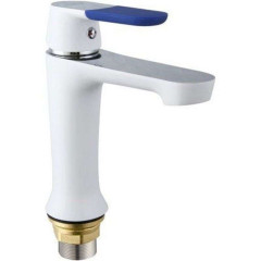 Смеситель для умывальника FRAP F1034 белый/хром ф 35