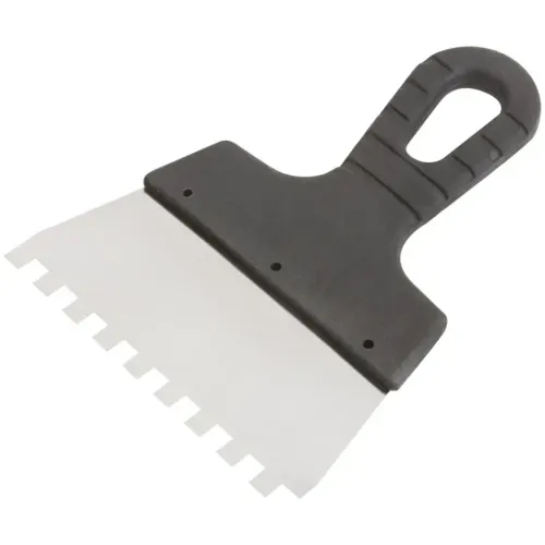 Шпатель КУРС зуб. нерж. 150 мм/8мм (06602)