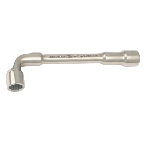Ключ угловой Д/Т проходной 22мм, L-образ., сквозной, 12гран (540022)
