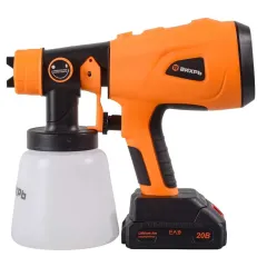 Акк краскопульт ВИХРЬ АКП-20Li (в комплекте 1 АКБ и ЗУ) (72/17/5) (*15)