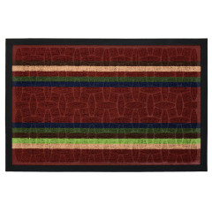 Коврик придверный 400*600мм Vortex Comfort красный (22383)