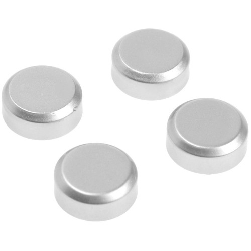 Держатель для зеркала ТУНДРА, d=20 мм, без сверления, цвет матовый никель, пластик, 4 шт. 9438933