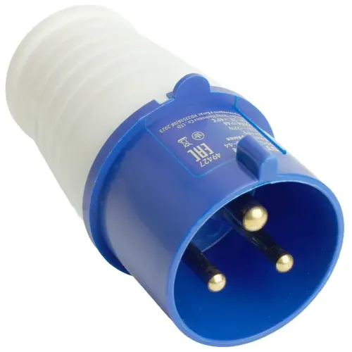 Вилка STEKKER 2P+PE 32A IP44 ST-023 PPG32-023-44 49427