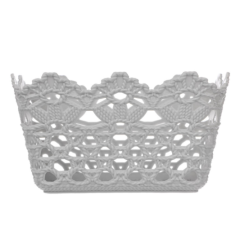 Корзина для хранения Цветы 15х10х8,5см (406-154)