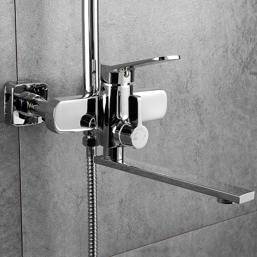 Душевая стойка FRAP F2461 хром