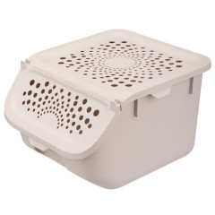 Контейнер для овощей 7,8л светло-бежевый (280563)