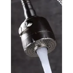 Смеситель для кухни SOLONE EZA4-A090, нерж. сталь, ф 35