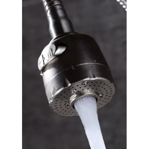 Смеситель для кухни SOLONE EZA4-A090, нерж. сталь, ф 35