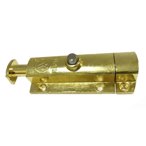 Шпингалет автомат золото (00333)