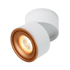 Светильник накладной ES DLR031 15W 4200K белый/матовый/золото