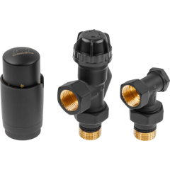 Комплект кранов для радиаторов осевой ф 1/2