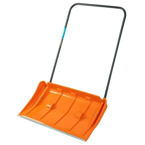 Скрепер для уборки снега Сибртех пластиковый усиленный 795х435х1280мм (61669)