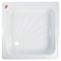 Поддон душевой стальной АНТИКА 80х80х15см