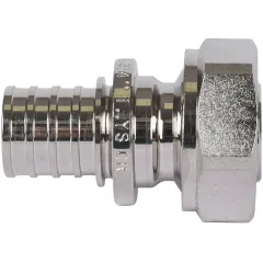 Евроконус для PEX трубы аксиальный никелированный GAPPO ф 20х2.8 мм