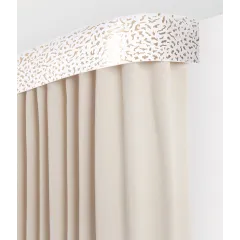 Карниз Ле-Гранд Капелла 3,0м (2ряд) латунь с поворотами (5)