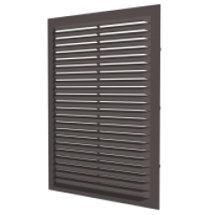 Решетка пластмассовая наклонная без рамки 1708С кор.