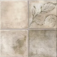 Плитка керамогранит 330*330 Бавария Объемный штамп коричневый арт.726162 за м2 в уп. 1.307 м2 (12шт.)