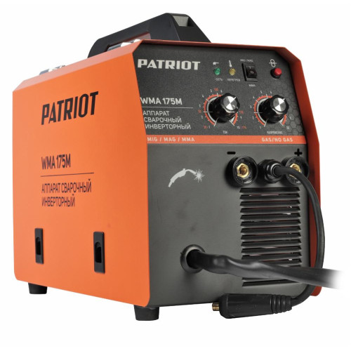 Аппарат сварочный  п/а PATRIOT WMA 175M (MIG/MAG/MMA) (*20)