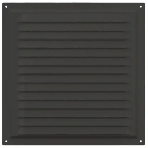 Решетка из тонколистовой стали с покрытием эмалью 2525МЭ Black