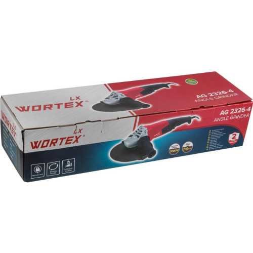 Машина углошлифовальная WORTEX 230мм LX AG 2326-4 (*7)