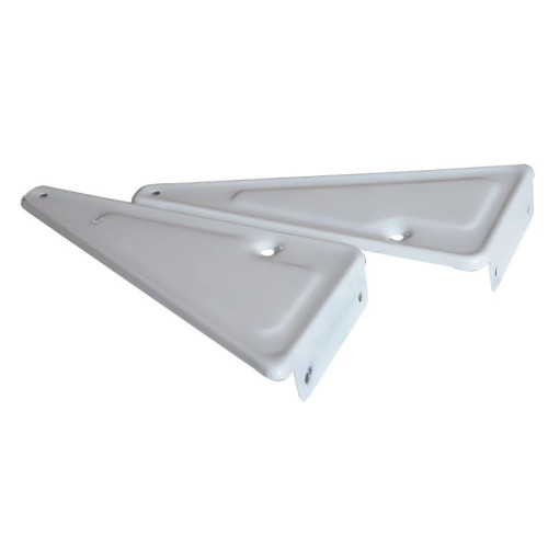 Мойка стальная эмалированная накладная ГОМЕЛЬ 50х50см с кронштейнами, (без сифона)