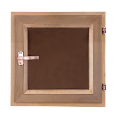 Окно DoorWood 50*50см термолипа (липа/тонир)