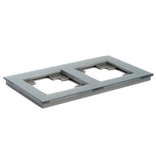 Рамка 2-пост Катрин серебро PFR00-7002-03