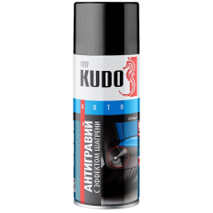 Антигравий KUDO черный 520мл KU-5225