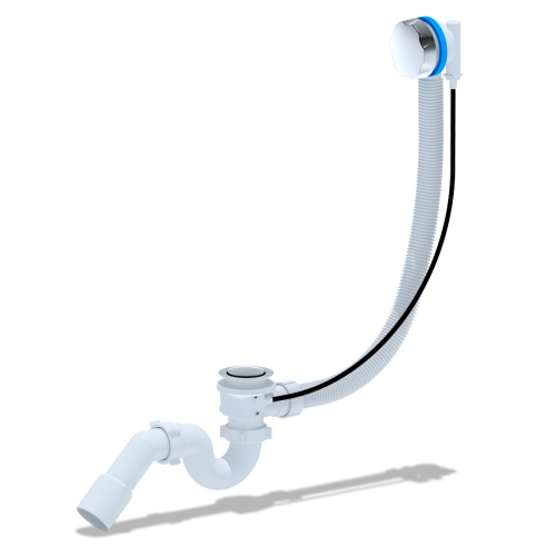 Сифон для ванны полуавтомат АНИПЛАСТ ЕМ311 1 1/2''х40 прямоточный