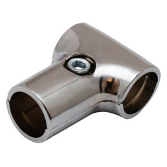 ДЖОКЕР Соединитель 2-х труб JK 006 (GMF) хром(ЦБ010882)