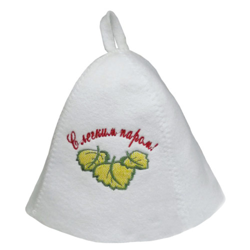 Шапка банная С легким паром