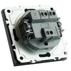 Переключатель 1-кл ЭМИЛИ черный RSW10-5105-05