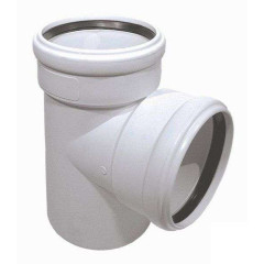 Тройник кан. БЕЛЫЙ РТП ф 110/110х90°