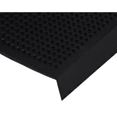 Коврик на ступеньку 250*750мм VORTEX черный (20078)