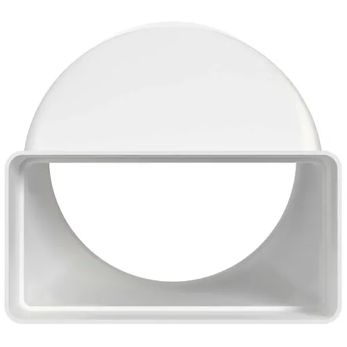 Соединитель плоского канала с круглым 612СП12,5КП