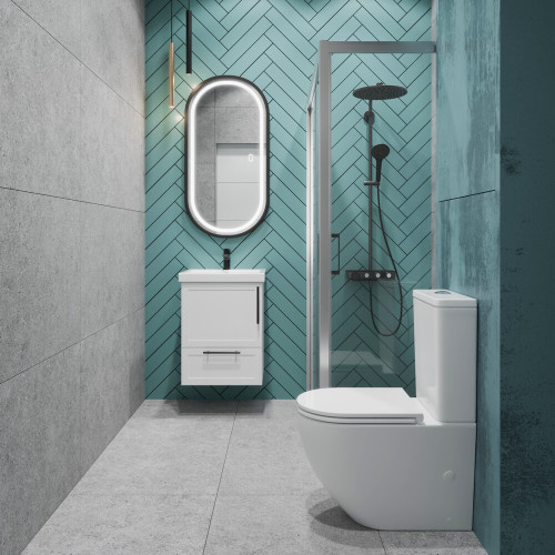 |Унитаз-компакт EVA GOLD A2809 тонкое сиденье ДП, безободковый