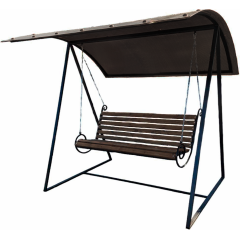 Качели с навесом Бронза