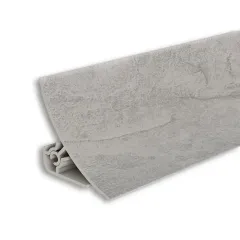 Плинтус ПВХ ИДЕАЛ для столешницы 547 Лофт светло-серый 3м.