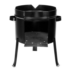 Печь для казана, металл 2мм, 6л (28см)