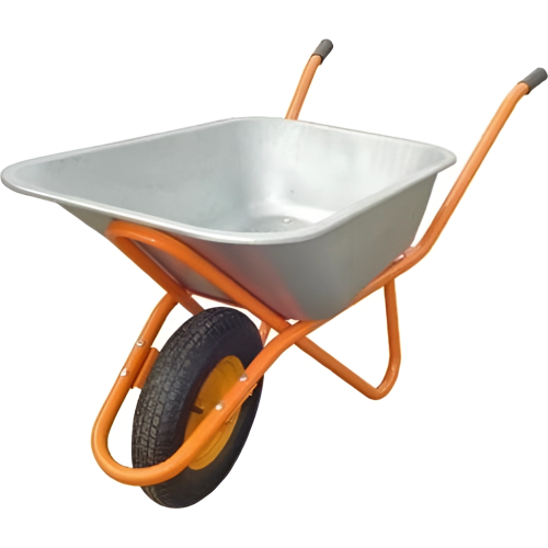 Тачка садово-строительная 110л/180кг 1 колесо Bohrer (ТВН-1Н)