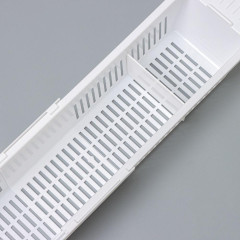 Полка на ванну TOYS, 57-89 см, цвет снежно-белый (1144721)