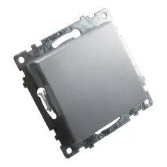 Выключатель 1-кл Катрин серебро GLS10-7103-03