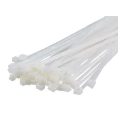 Стяжка кабельная (хомут) System Electric 100 x 2,5 мм белая 100шт