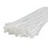 Стяжка кабельная (хомут) System Electric 100 x 2,5 мм белая 100шт