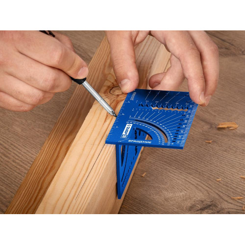 Угольник ЗУБР 3D многофункциональный 7-в-1 (34399)