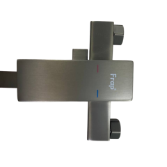 Смеситель для ванны FRAP F2291-9 оружейная сталь