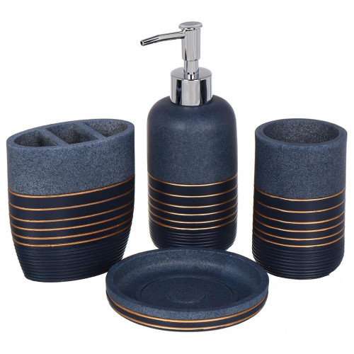 Держатель для зубных щеток пластик, синий, RE0998DA-TBH (435060)