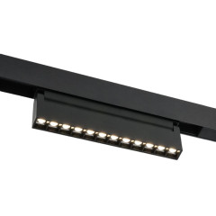 Светильник трековый ES Slim Magnetic HL02 85010/01 12W 4200K черный(*1)