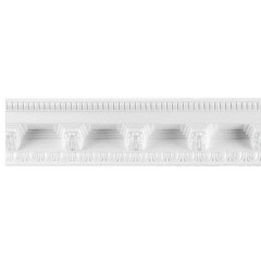 Плинтус потолочный Декор ЕК  D 117/100 2м (25)