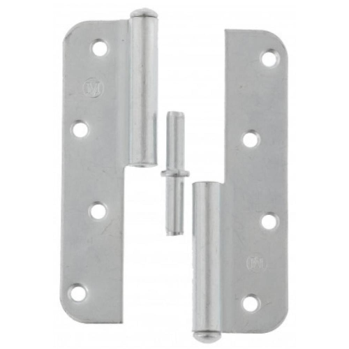 Петля карточная Кунгур 130 цинк правая (06389)